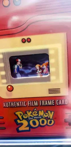 🔥Pokemon The Movie 2000 Film Frame Card - Ash, Misty&Melody -Rare, Unique, Mint - Image 2