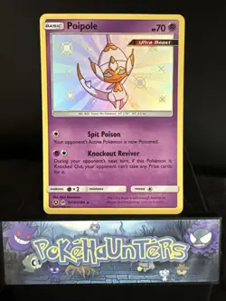 Pokemon Card Poipole SV19/SV94 Hidden Fates Shiny Near Mint - Image 1