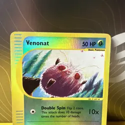 Venonat Skyridge 112/144 - Common Reverse Holo - Pokemon Card 2003 Vintage - Image 4