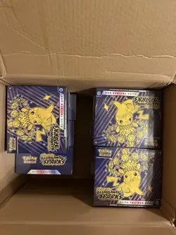 Lot Of 9 Factory Sealed Surging Sparks Elite Trainer Boxes Pokemon TCG - Image 2