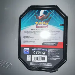 Pokemon TCG: Mighty Mysterious Tin Darkrai New Factory Sealed 2021 3x Boosters - Image 3