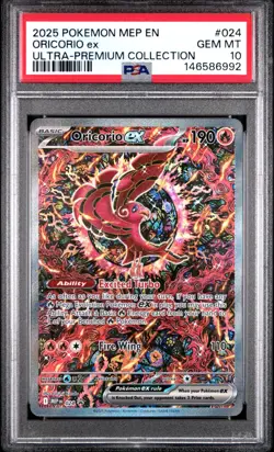 Pokemon Oricorio Ex MEP En Ultra Premium Collection #024 PSA 10 Gem Mint - Image 1