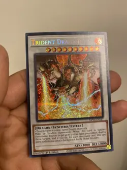 Trident Dragion MP24-EN147 Prismatic Secret Rare 1st Edition Yu-Gi-Oh! MINT - Image 2