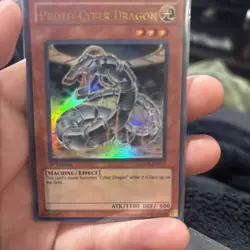 | Yugioh Proto-Cyber Dragon LCGX-EN177 Ultra Rare Legendary GX NM- 🔥 | - Image 1
