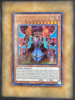Yugioh Lazion, the Timelord BLLR-EN031 Ultra Rare 1st Ed LP - Image 1