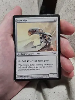 Iron Myr - Mirrodin MRD - MTG - C - LP - Magic - MRD - Image 1