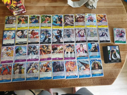 lot 33 cartes one piece DONS exclusives 50 cartes promos sans double PRB01 PRB02 - Image 1
