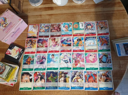 lot 59 cartes one piece EB01 ENG 30 DONS 71 PROMOS PRB01 PRB02 PIRATE FLAG FOILS - Image 4