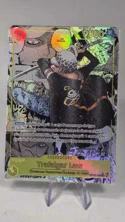 Carte One Piece Op 10 119 Trafalgar Law Manga Vf - Image 1