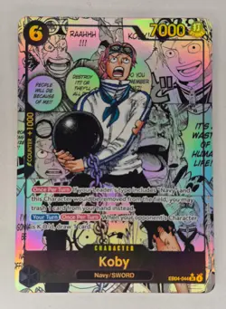 One Piece KOBY (Manga) EB04-044 Adventure on Kami's Island Foil NM/LP English - Image 1