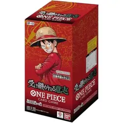 One Piece TCG OP-13 Carrying on His Will Booster Box Unopened Sealed DENTED JPN - Image 1