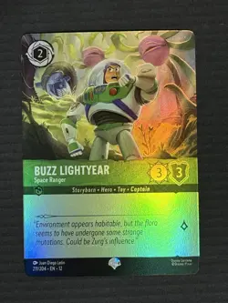 Disney Lorcana Buzz Lightyear Space Ranger Epic Wilds Unknown - Image 2
