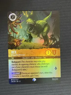 Disney Lorcana Rex Protective Dinosaur Epic Wilds Unknown - Image 2