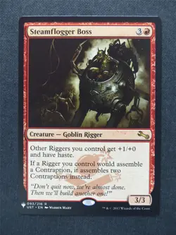 Steamflogger Boss - Mtg Magic Cards #EK - Image 1