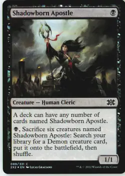 Shadowborn Apostle 89 Common Double Masters 2022 Foil Near Mint - Image 2