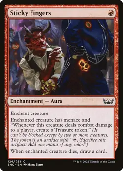 Sticky Fingers Streets of New Capenna MTG NM - Image 1