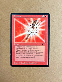 MTG Antiquities Detonate - Image 1