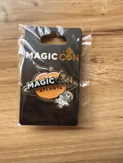 Magic the Gathering MTG MagicCon Atlanta Peach Fblthp Enamel Pin - Brand New - Image 1