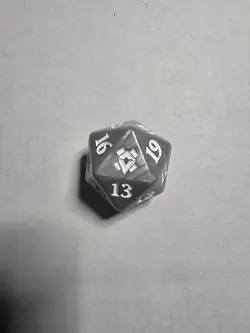 Magic the Gathering d20 SPINDOWN OVERSIZE 1x MtG Zendikar Rising - Image 1