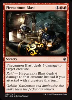 Firecannon Blast -Foil Near Mint MTG Ixalan - Image 1