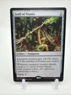 Staff of Titania Commander: the Brothers' War Regular - Image 1
