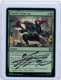 Terrific Team-up Foil Signed By Artist InHyuk Lee MTG - Image 1