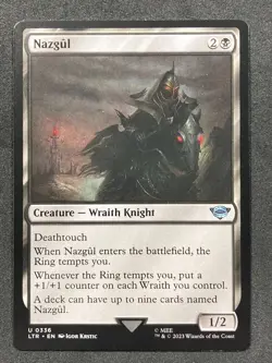 Nazgul (0336) MTG (Regular) Universes Beyond: The Lord of the Rings Pack Fresh - Image 1