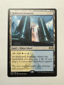 MTG - Hallowed Fountain - Ravnica Allegiance RNA 251/259 Base Rare - Image 1