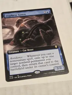 Displacer Kitten (Extended Art) Commander Legends: Battle for Baldur's Gate... - Image 3