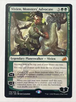 Vivien, Monsters' Advocate #175 (NM) Ikoria IKO Magic MTG - Image 1