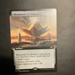 Wizards of the Coast Monument to Endurance Artifact Rare DFT Victor Sales - Image 1