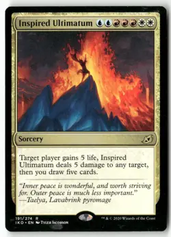 Inspired Ultimatum 191 Rare Ikoria: Lair of Behemoths Magic: The Gathering NM - Image 1