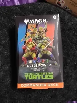 Turtle Power Commander Deck MTG Factory Sealed NEW IN BOX - Image 1