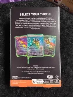 Turtle Power Commander Deck MTG Factory Sealed NEW IN BOX - Image 2
