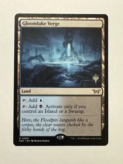 MTG - Gloomlake Verge - Promo Duskmourn: House of Horror DSK 0260 Base - Image 1