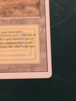 Wizards of the Coast Savannah MTG Land White Green Revised Rare Rob Alexander - Image 5