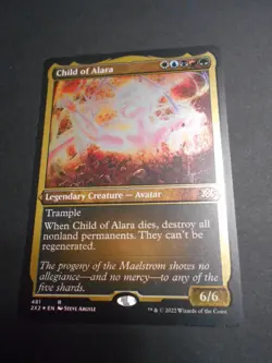 MTG Etched Foil Double Masters Child of Alara #481 - Image 1