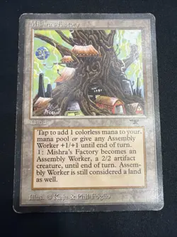 MTG Antiquities - Mishra's Factory - Spring version - HP - Image 1
