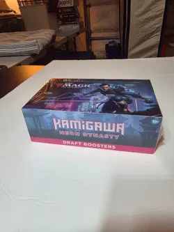 Wizard of the Coast Magic The Gathering Kamigawa Neon Dynasty - Draft Boosters, - Image 1