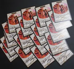 MTG Steve Argyle shadow signed Gatecrash Angel tokens lot - Image 1