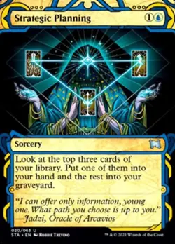 Strategic Planning -Foil Near Mint MTG Strixhaven Mystical Archive - Image 1