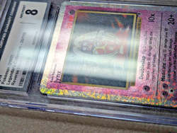 CGC 8 Jynx Legendary Collection Reverse Holo 26/110 - Scratched Front - Image 4