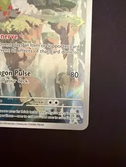 Fraxure 077/064 Shrouded Fable Illustration Rare Full Art Pokemon Card NM/M - Image 5