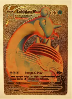 Carte Pokemon Dore - FRANCE - Neuf - lokhlass vmax - Image 1
