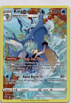 NM-Mint Kingdra - TG03/TG30 - Trainer Gallery Rare Pokemon Astral Radiance - Image 1