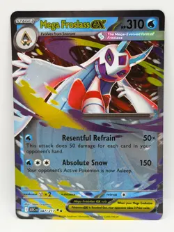 Mega Froslass ex 047/217 Ascended Heroes NM Double Rare Holo Pokemon TCG - Image 1