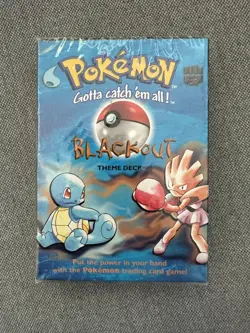 Pokemon Wotc Blackout Theme Deck Sealed - Image 1