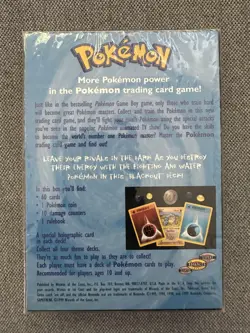 Pokemon Wotc Blackout Theme Deck Sealed - Image 2