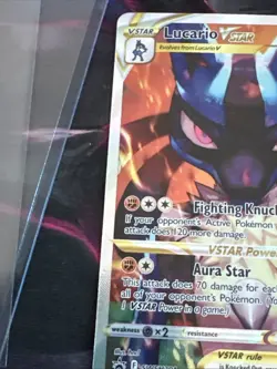 Lucario VSTAR SWSH291 Holo Promo Sword & Shield Promo Pokemon Near Mint - Image 2
