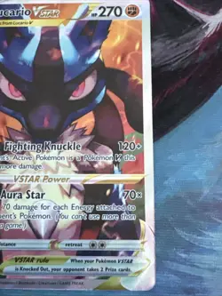Lucario VSTAR SWSH291 Holo Promo Sword & Shield Promo Pokemon Near Mint - Image 3